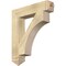 Ekena Millwork Westlake Arts & Crafts Rough Sawn Bracket, Douglas Fir, 6"W x 32"D x 36"H BKT06X32X36WTL03RDF - alternate 1